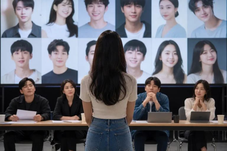 예능 프로그램의 드라마 캐스팅 현장