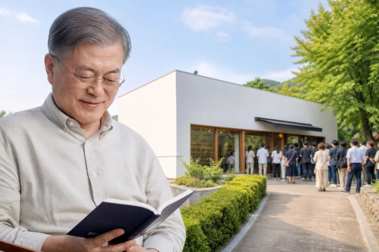 평산책방 개점 1천200일…62만8천명 방문, 수익은 공익사업에 관련 사회 뉴스 대표 이미지