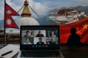 네팔과 티베트의 문화·학술 교류를 상징하는 산악 도시 풍경