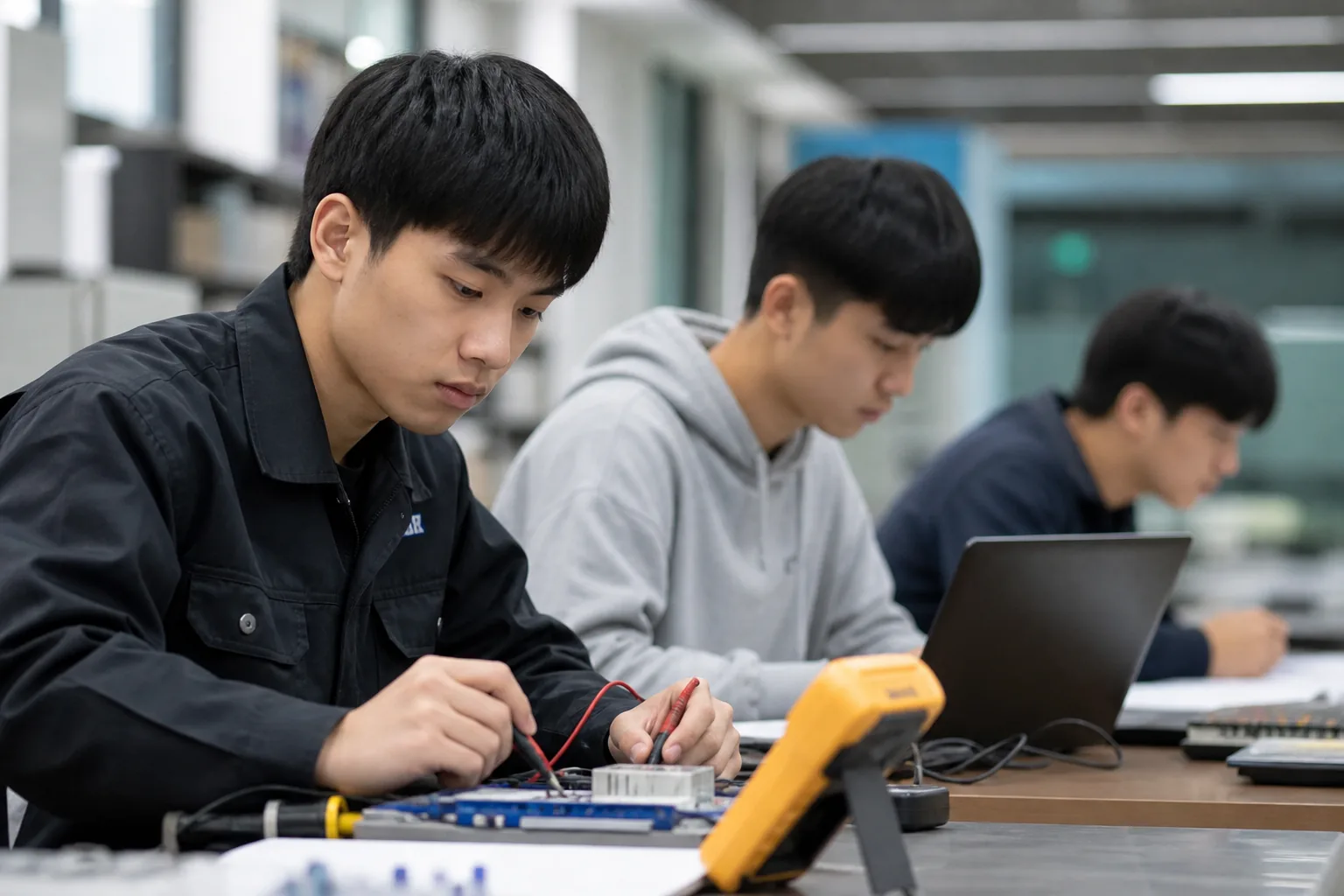中 취업난에 '전문대-4년제 입학점수 역전' 현상 배경과 파장을 설명하는 이미지