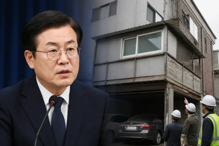 '빌라 무단 증축' 청와대 춘추관장 사직…"주차장 원룸 개조, 전국화된 현상" 관련 정치 뉴스 대표 이미지
