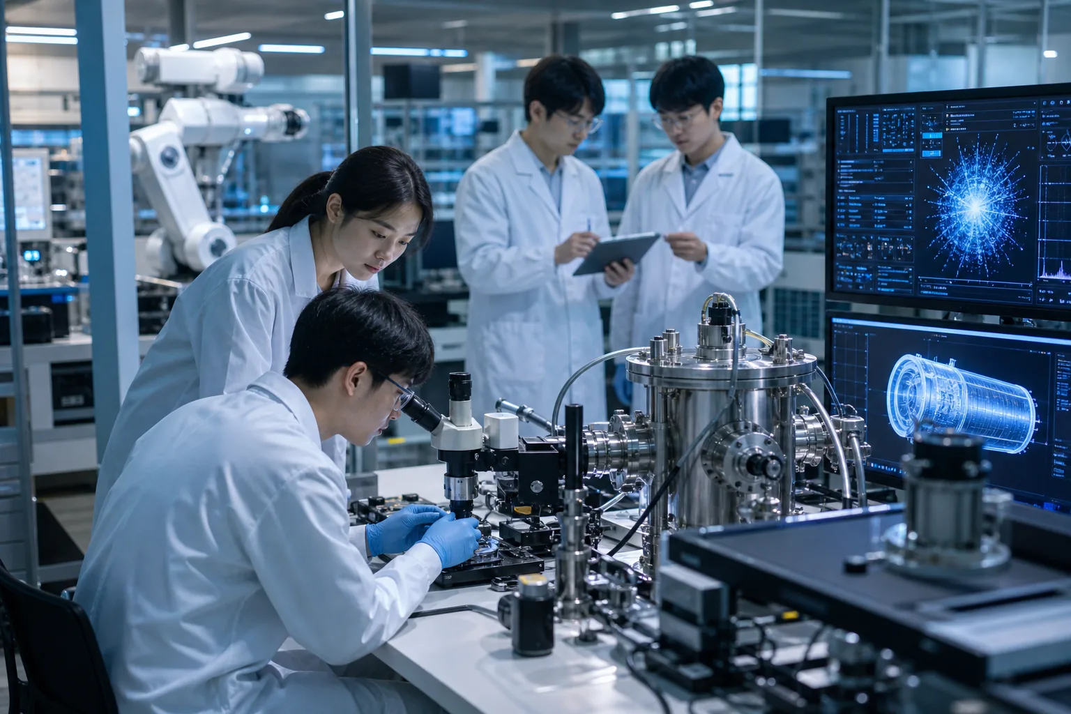SMR 양자 우주 바이오 연구자들의 기술 보고회