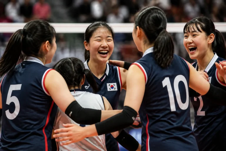한국 U-17 여자배구 대표팀 세계선수권 5연승