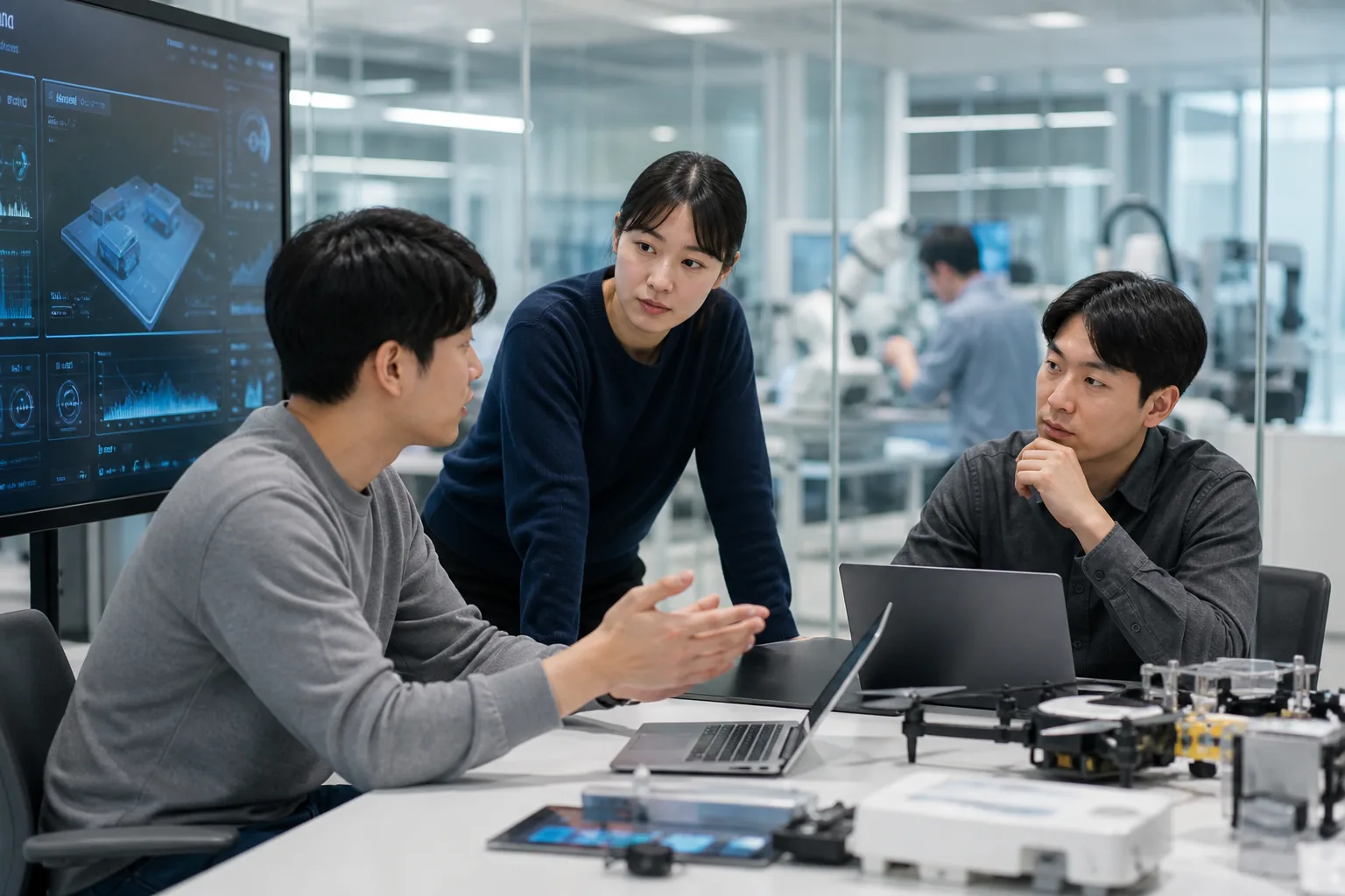안전 규제와 혁신 성장의 균형을 표현한 이미지