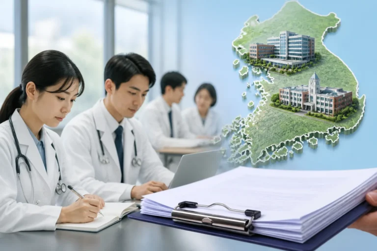 지역 의료인력 양성을 위한 국립 의과대학 이미지