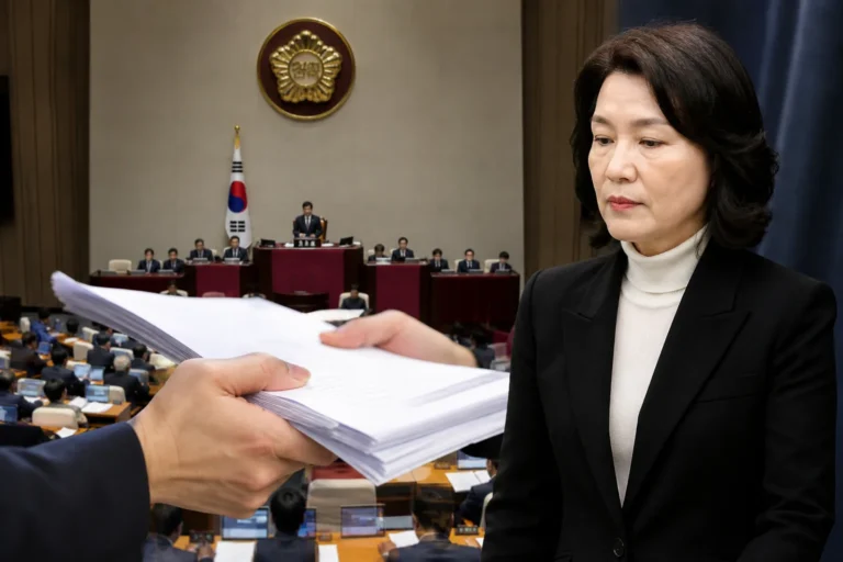 국회에서 5·18 역사 왜곡과 의원 징계를 논의하는 모습