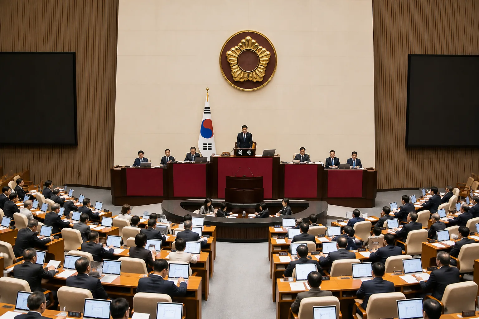 검찰 수사권과 형사사법 제도 개편 쟁점을 검토하는 국회 회의