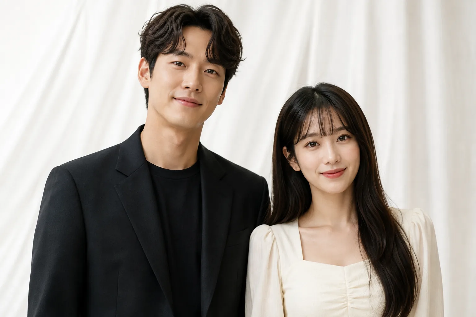 가족과 지인이 참석하는 비공개 결혼식을 표현한 이미지