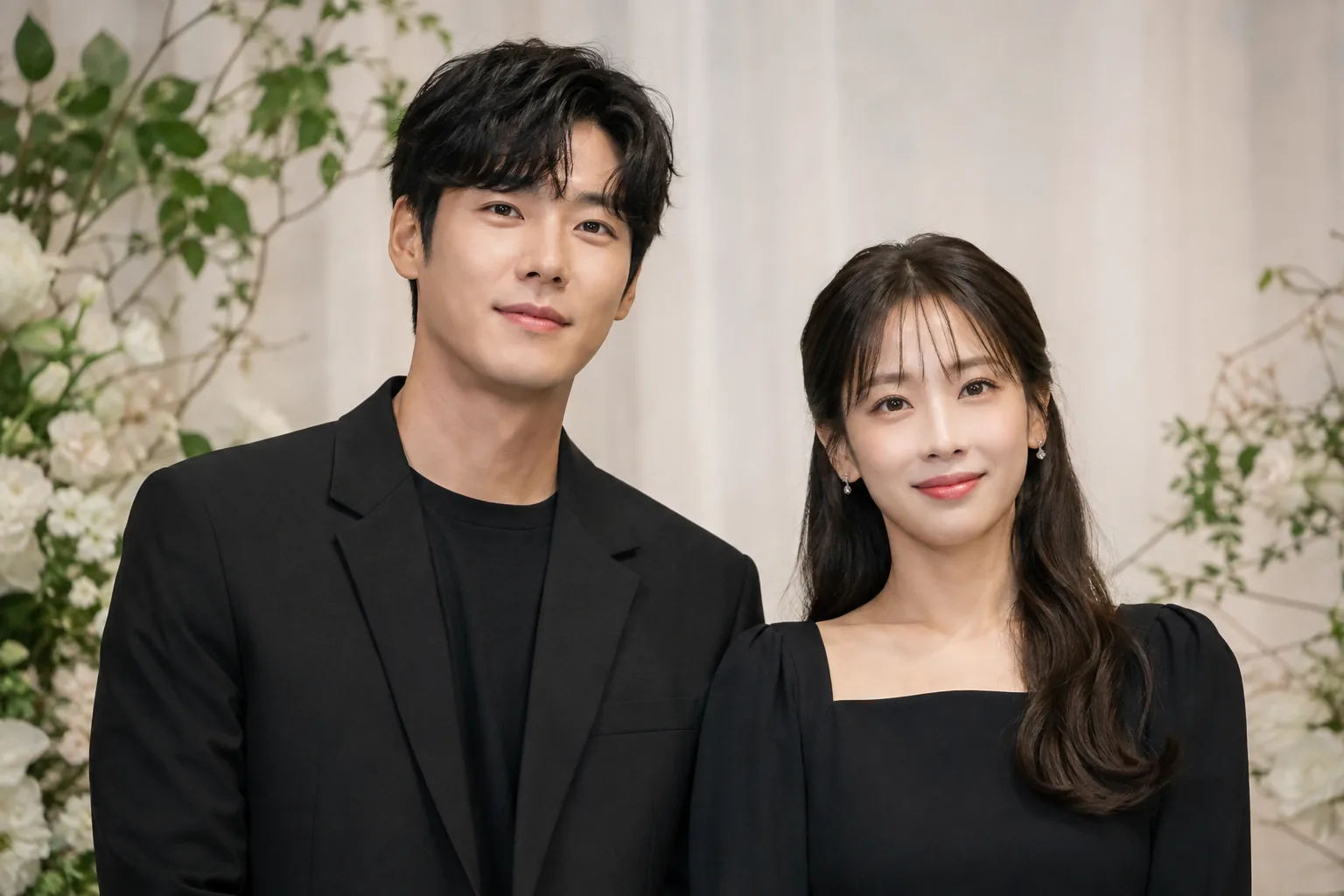 영화 드라마와 무대 활동을 이어온 두 배우의 경력을 표현한 이미지