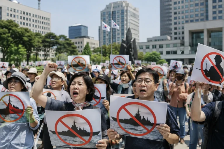 "파병은 참전이다"…대전서 호르무즈 파병 반대 집회 열려 관련 사회 뉴스 대표 이미지