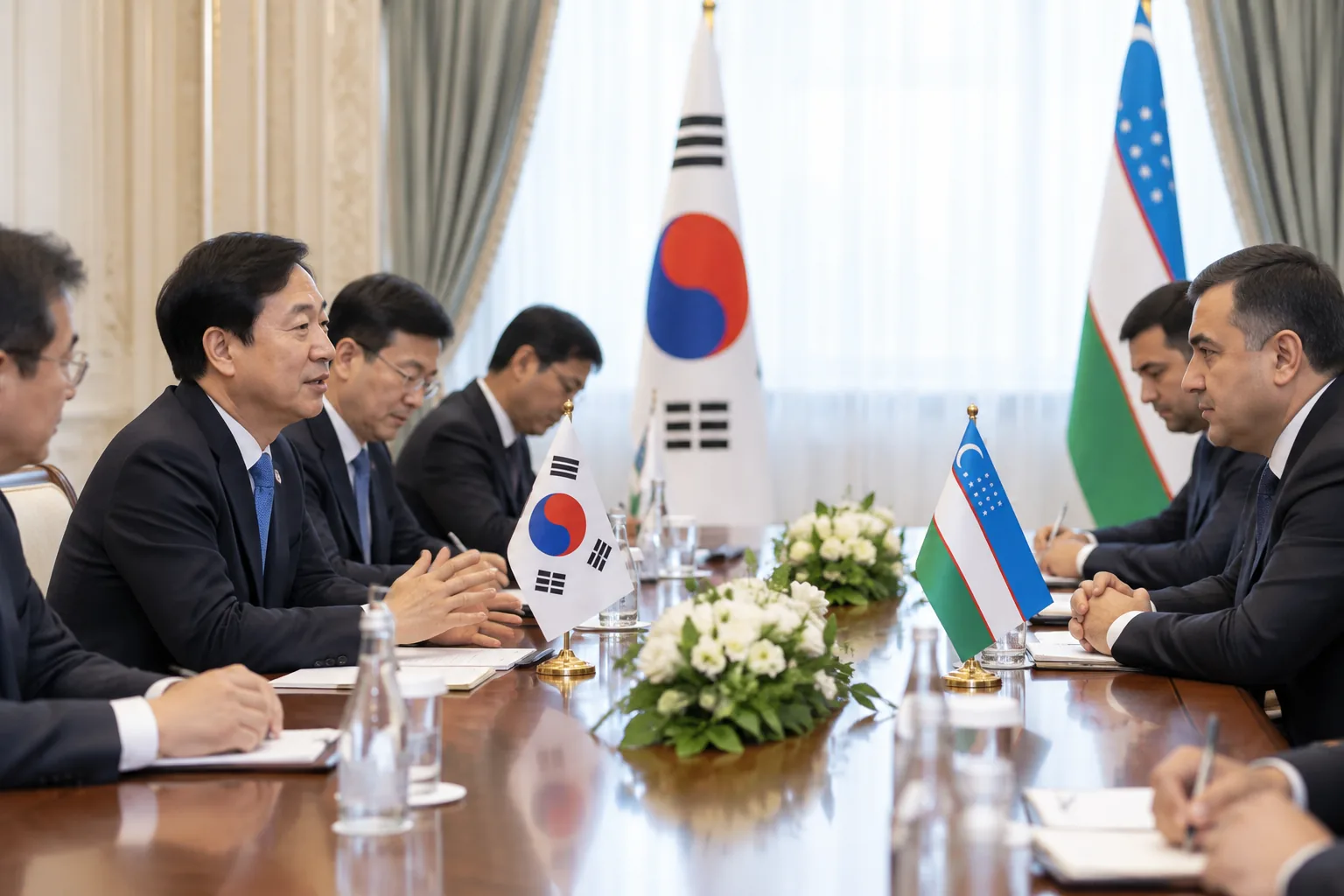 구윤철 “한-우즈벡, 지역 강점 살린 ‘대체 불가능한 협력’ 만들어야” 핵심 내용을 시각화한 이미지
