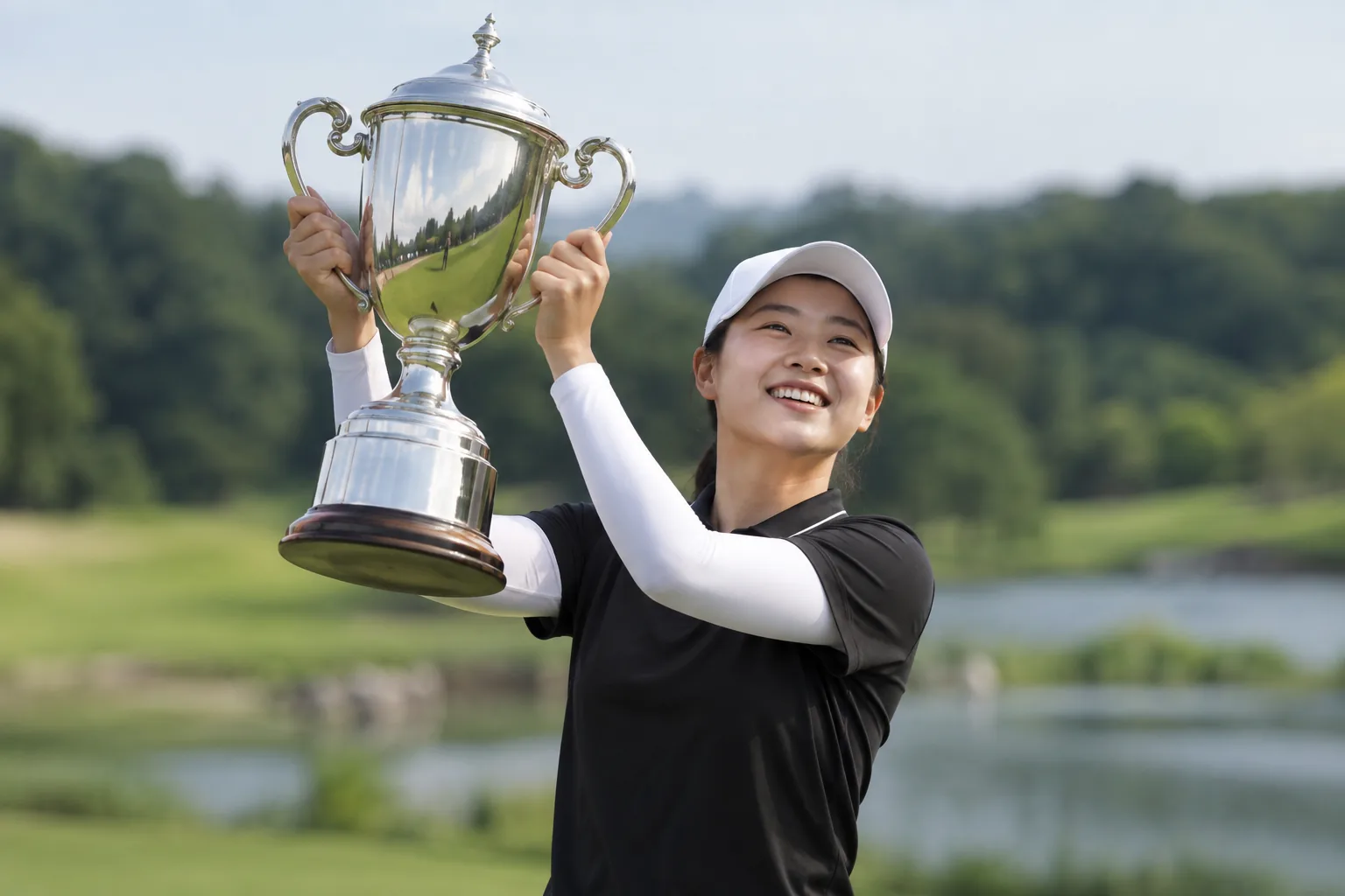 박보겸, 생애 첫 메이저 대회 정상…KB금융 챔피언십 우승 핵심 내용을 시각화한 이미지