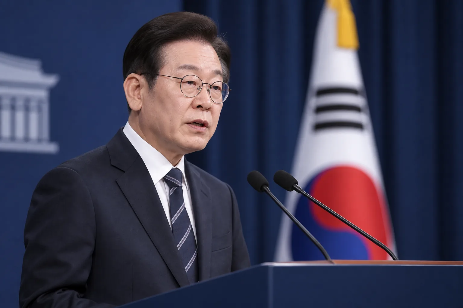이 대통령 지지율 33.8%...조국 "문조털래유 쳐낸 결과" 배경과 파장을 설명하는 이미지