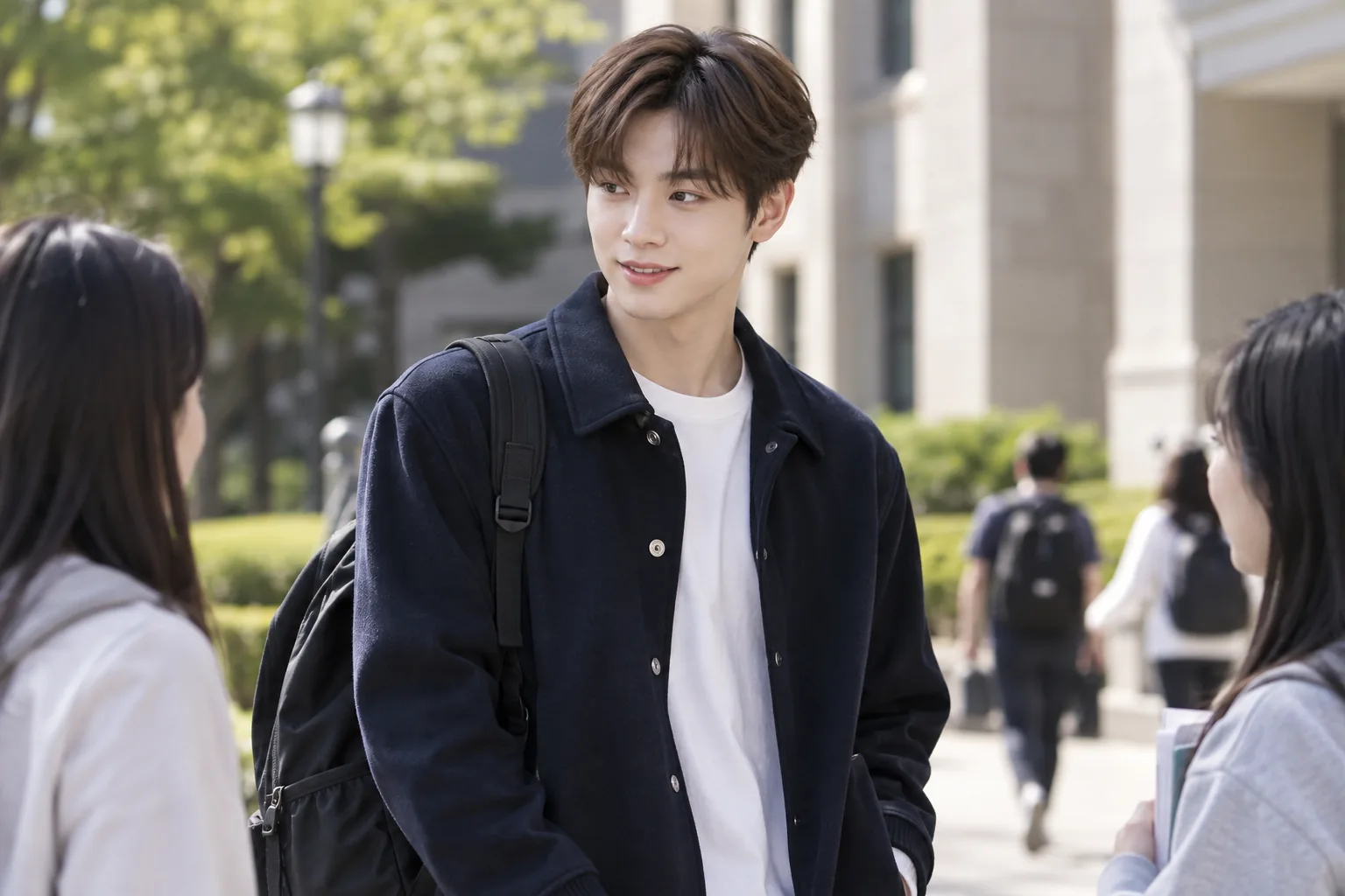 ‘아이돌픽’ 강다니엘, 캠퍼스 로망 자극하는 선배미 넘치는 아이돌 핵심 내용을 시각화한 이미지