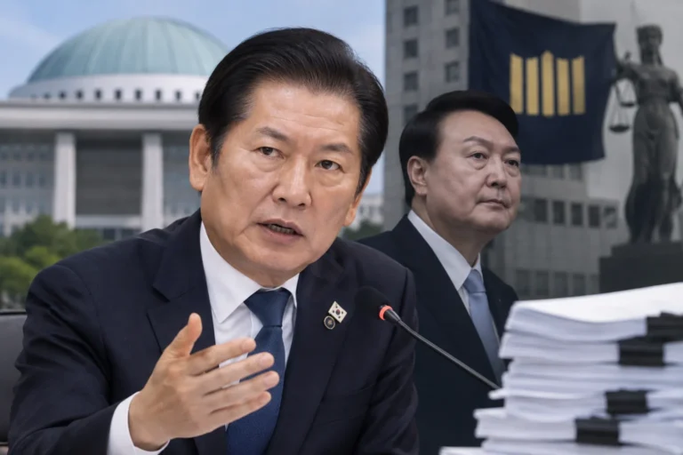 정청래 "공소청 직제 대통령 뜻 아니라 수정지시…검찰에 뒤통수" 관련 정치 뉴스 대표 이미지