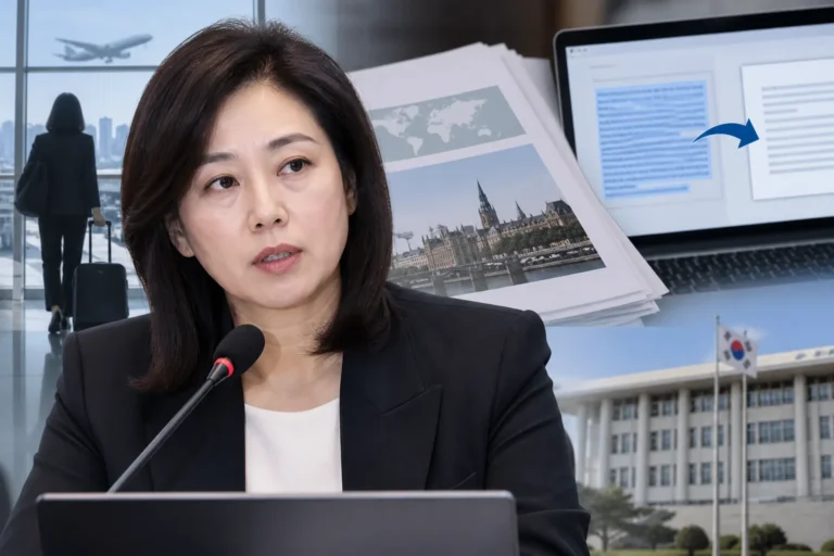 [단독]홍지선, 2023년 공무원 국외 훈련 뒤 발간한 보고서, 영문글 한글로 ‘복붙’ 의혹 관련 사회 뉴스 대표 이미지
