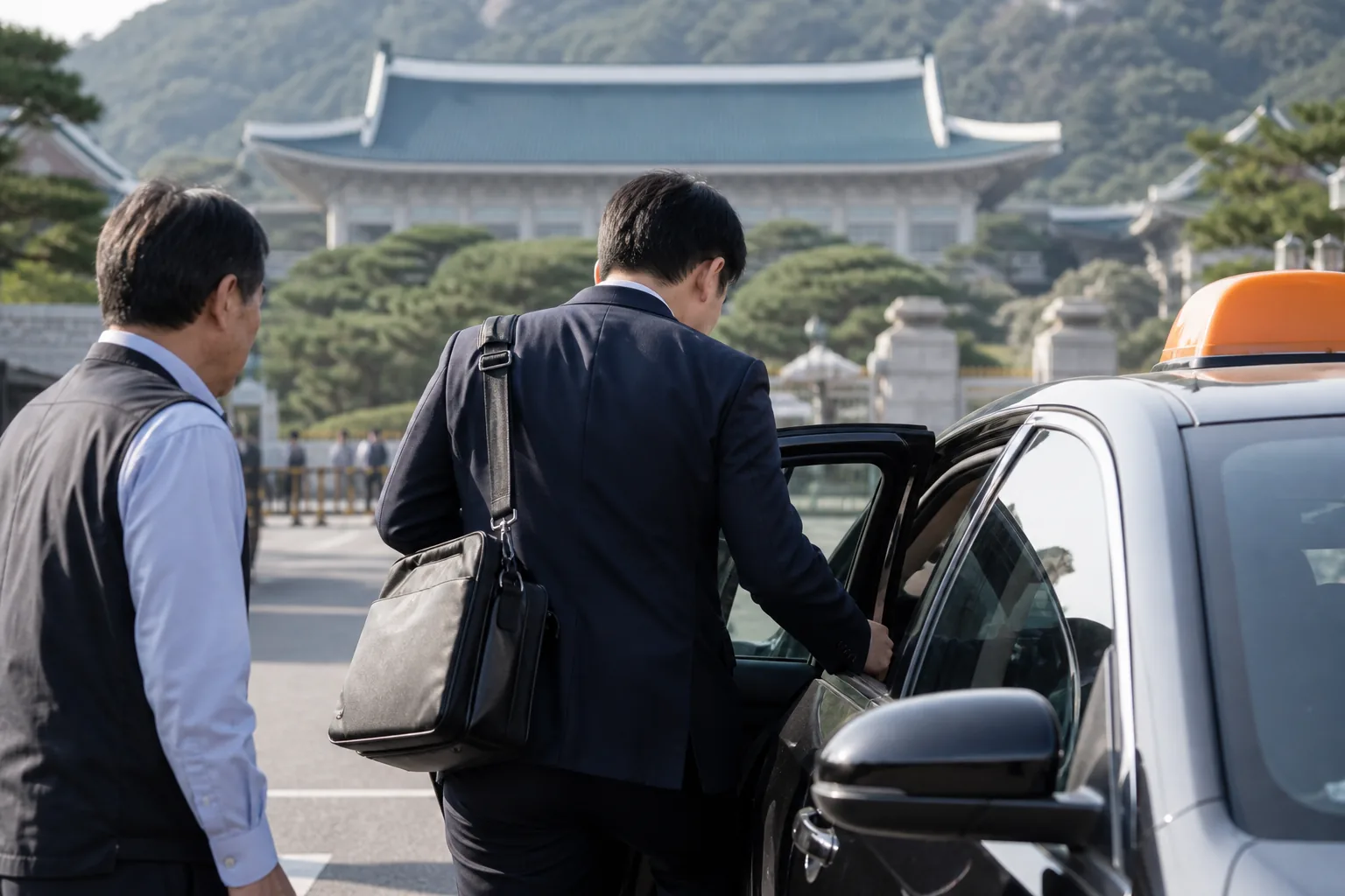 "청와대 직원분, 빨리 택시비 보내세요" 우재준이 전한 황당 사연 핵심 내용을 시각화한 이미지