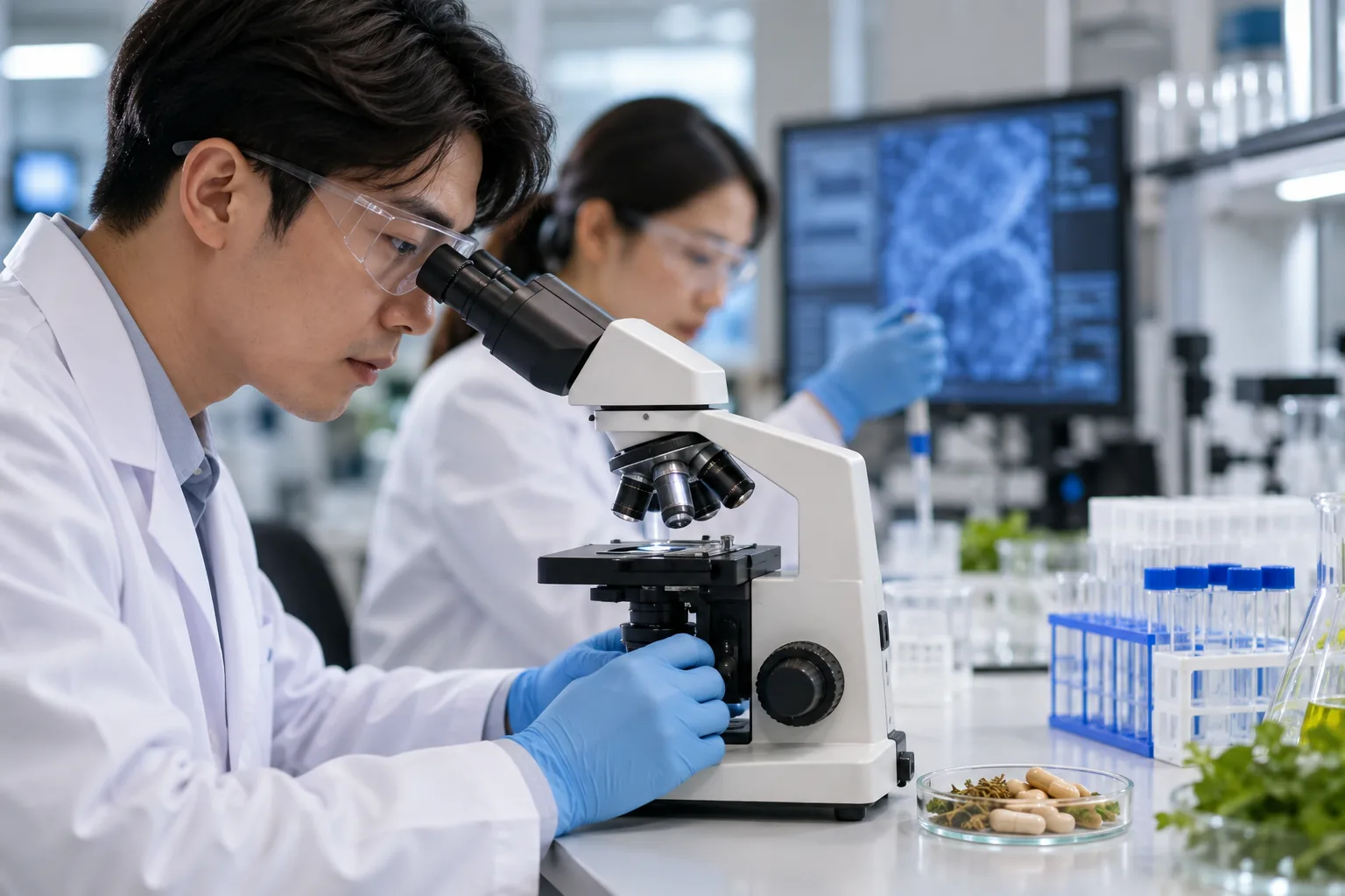 국책 연구로 개발된 전립선 건강 신소재 적용 핵심 내용을 시각화한 이미지