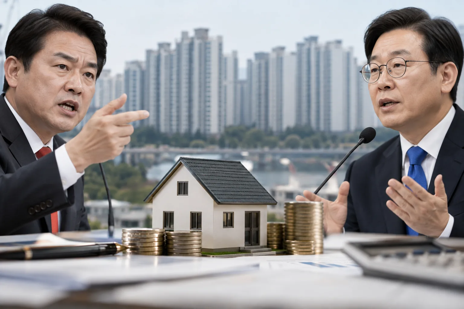 국힘 "전형적 투기"·與 "흠 없다"…이형일 '비거주 1주택' 공방(종합) 핵심 내용을 시각화한 이미지