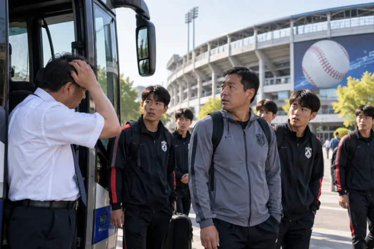 ‘야구장’으로 간 이민성호…버스 기사의 황당한 실수 관련 스포츠 뉴스 대표 이미지