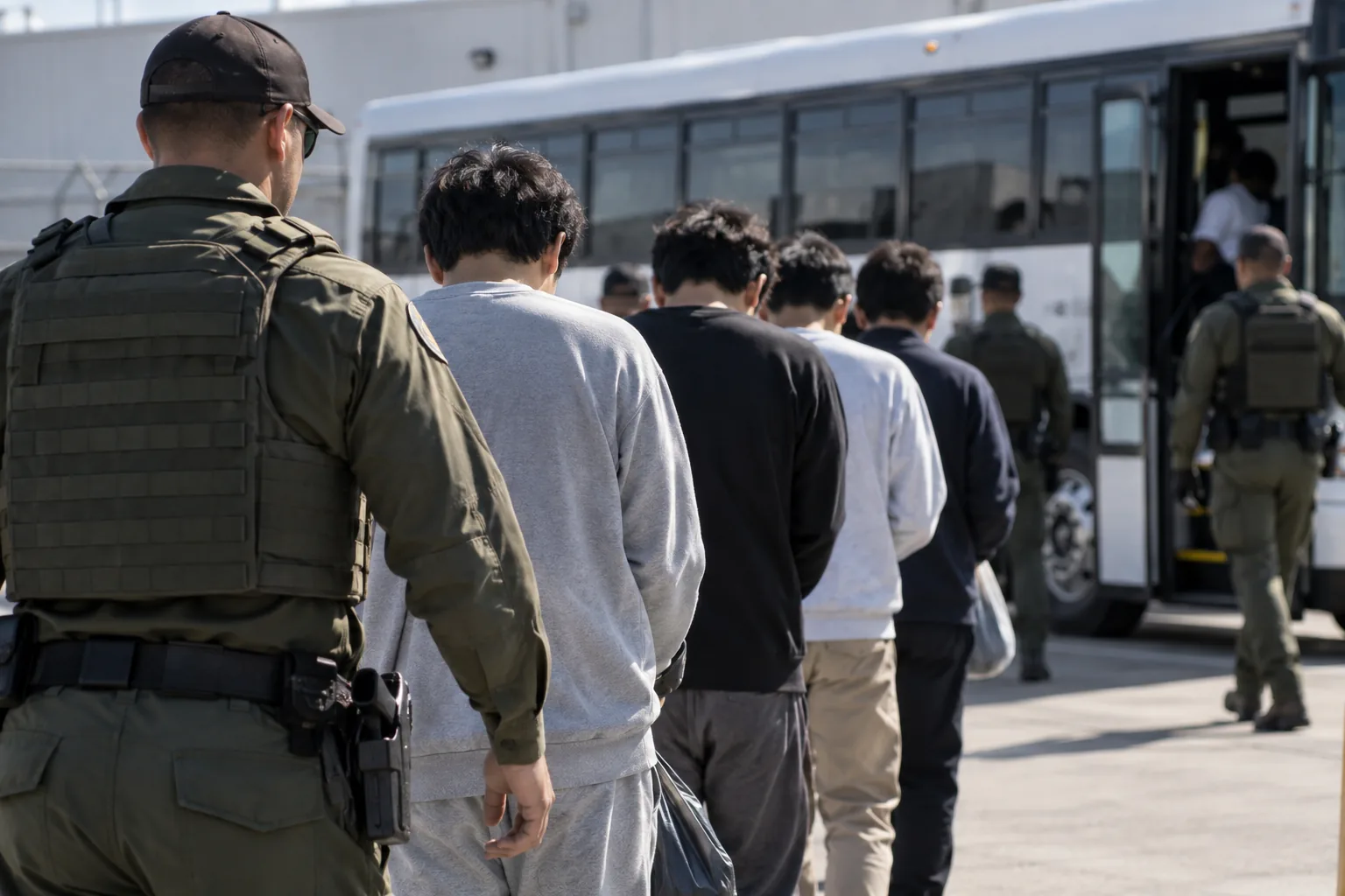 '조지아 구금' 한국인 300명, 트럼프 행정부에 손배청구 시작(종합) 배경과 파장을 설명하는 이미지