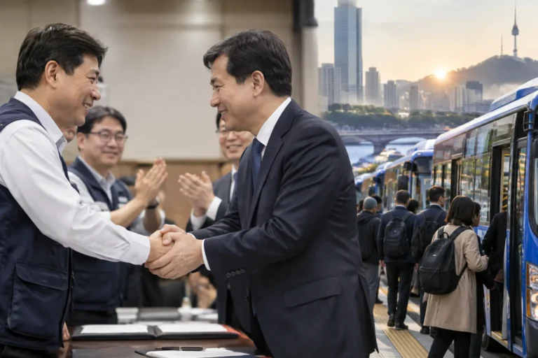 서울 시내버스 노사협상 극적 타결…출근길 대란 피했다 [종합] 관련 생활·건강 뉴스 대표 이미지