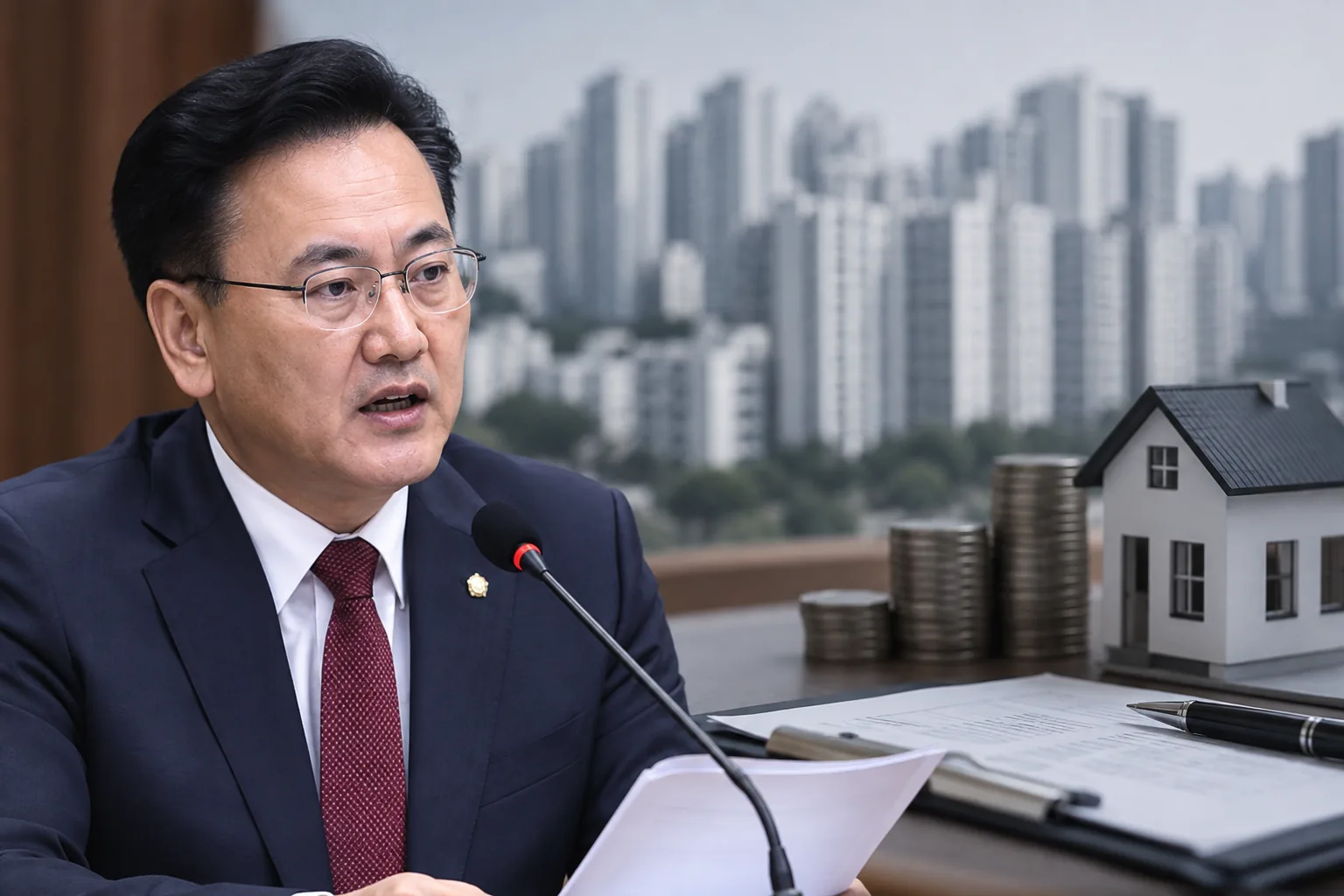 유상범 "1등 악성임대인이 떼먹은 보증금 1천400억…회수는 32%" 핵심 내용을 시각화한 이미지