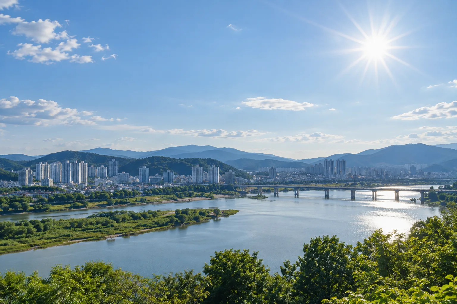 충북 대체로 맑음…낮 최고 28도 핵심 내용을 시각화한 이미지