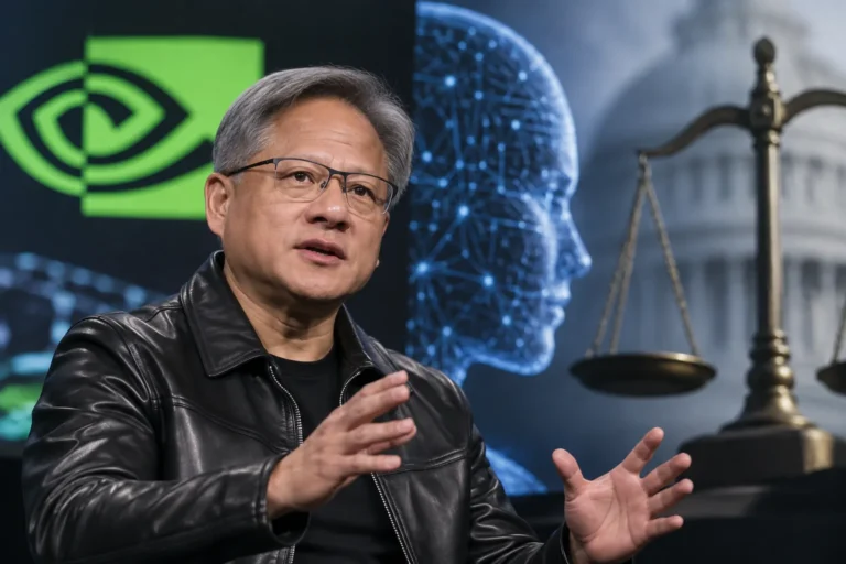 엔비디아 CEO, AI 안전 우려에도 새 법은 필요 없다고 주장 대표 이미지