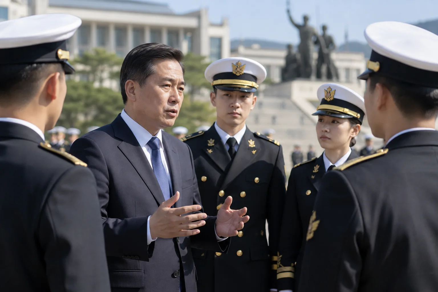 강신철 "사관학교 개혁 의지 있다…현재 안, 보완할 부분 보여" 핵심 내용을 시각화한 이미지