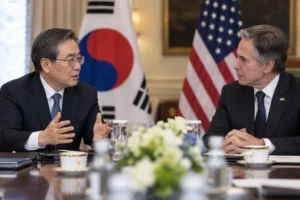 한미 외교장관 회담, 18일 미국서 개최…호르무즈 파병 논의 주목 관련 정치 뉴스 대표 이미지