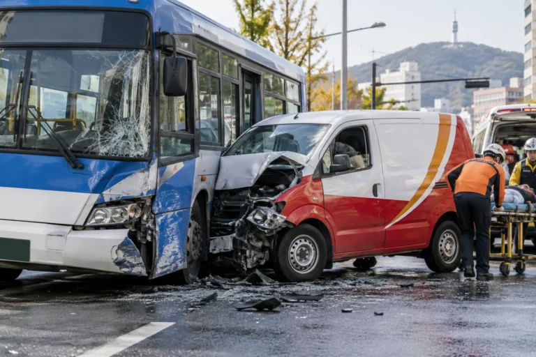 광주서 시내버스-우체국차량 부딪쳐 승객 등 3명 경상 관련 사회 뉴스 대표 이미지