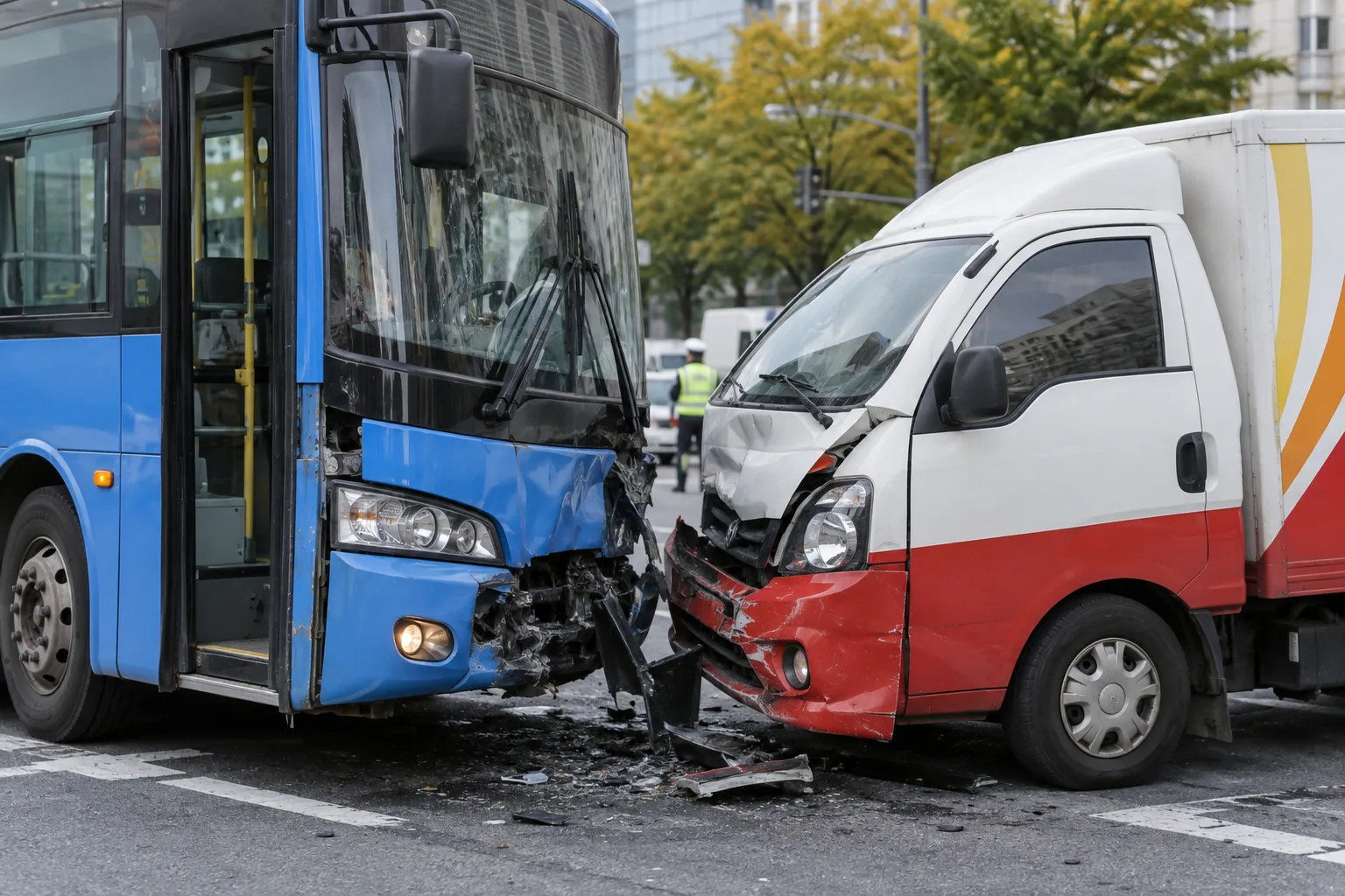 광주서 시내버스-우체국차량 부딪쳐 승객 등 3명 경상 배경과 파장을 설명하는 이미지
