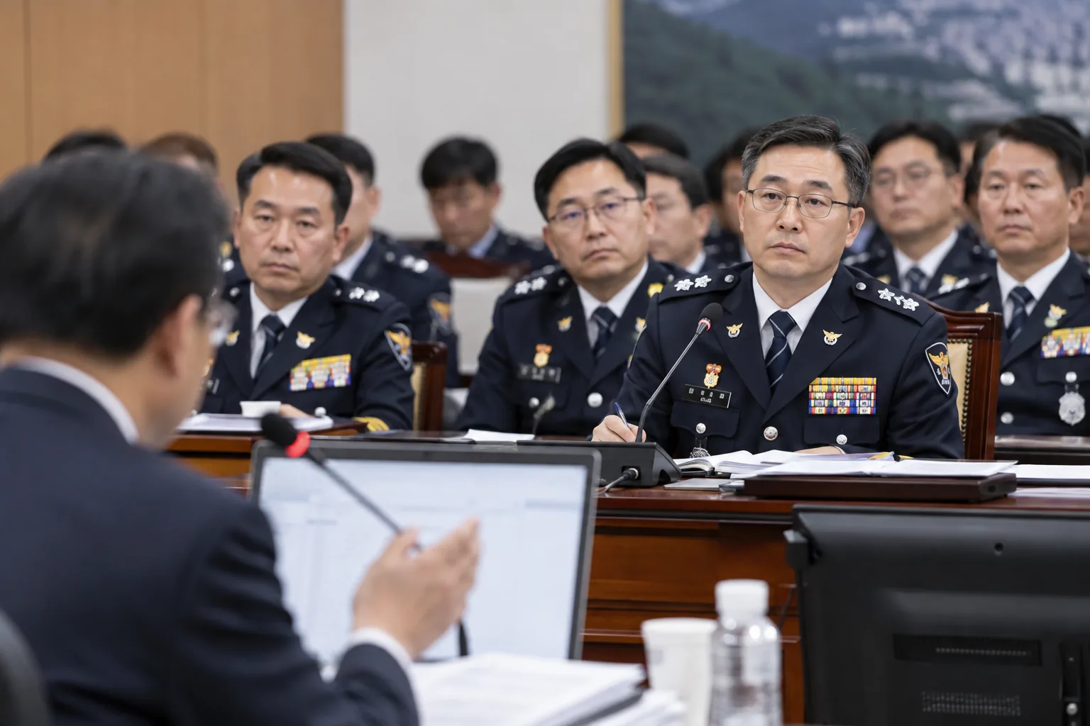 광주·전남경찰청 현장국감…'장윤기 사건' 도마 오를 듯 핵심 내용을 시각화한 이미지