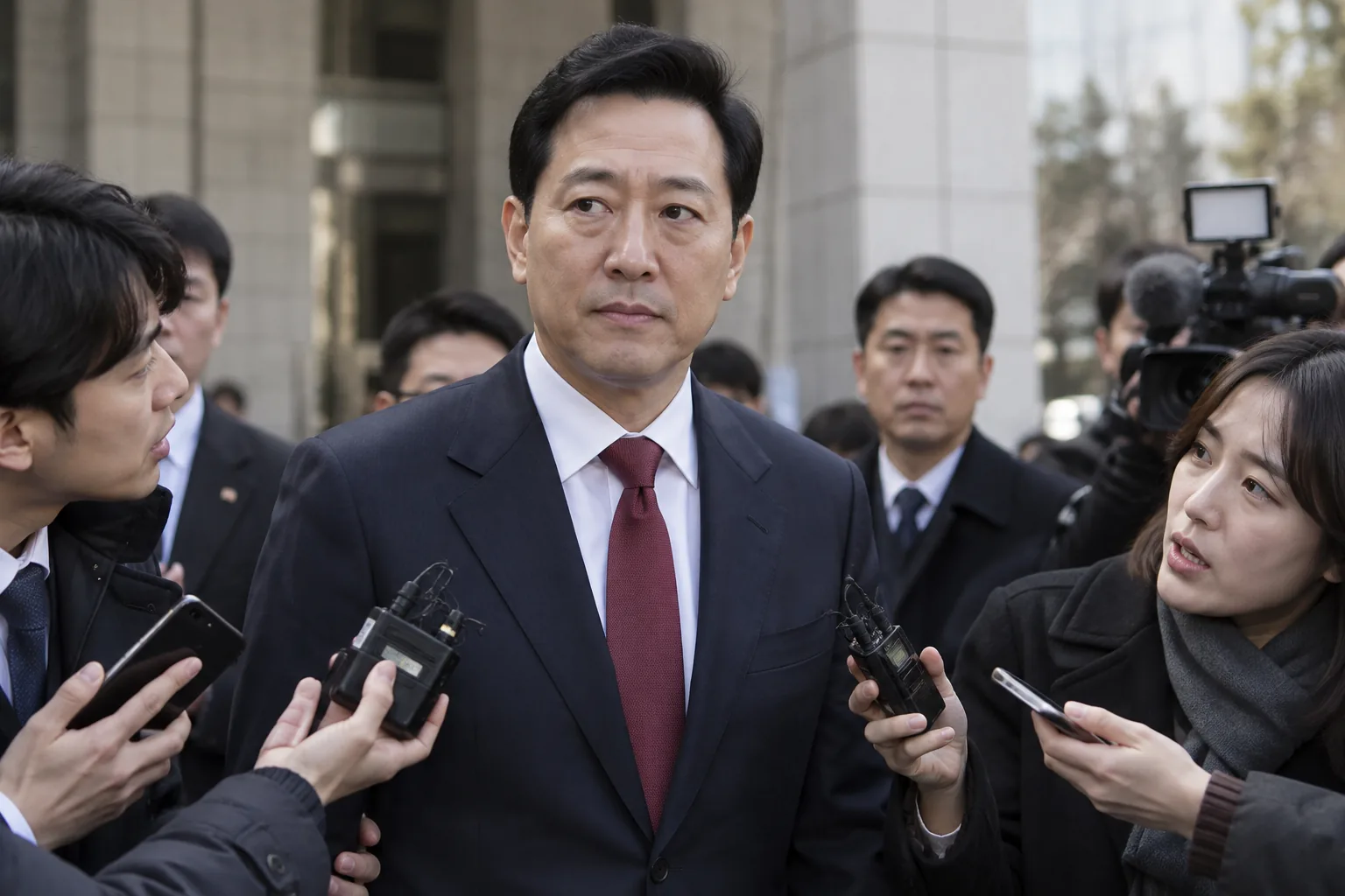 오세훈 2심 새 증거 채택…“吳 돕고싶어 내가 했잖아” 대납자 녹취 핵심 내용을 시각화한 이미지
