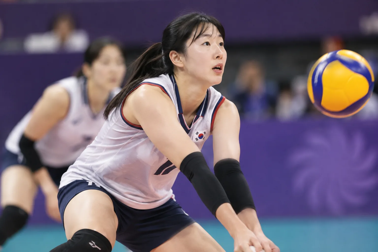 [아시안게임] 독기 품고 뛴 강소휘 "허벅지 근육, 다시 찢어져도 괜찮아" 배경과 파장을 설명하는 이미지