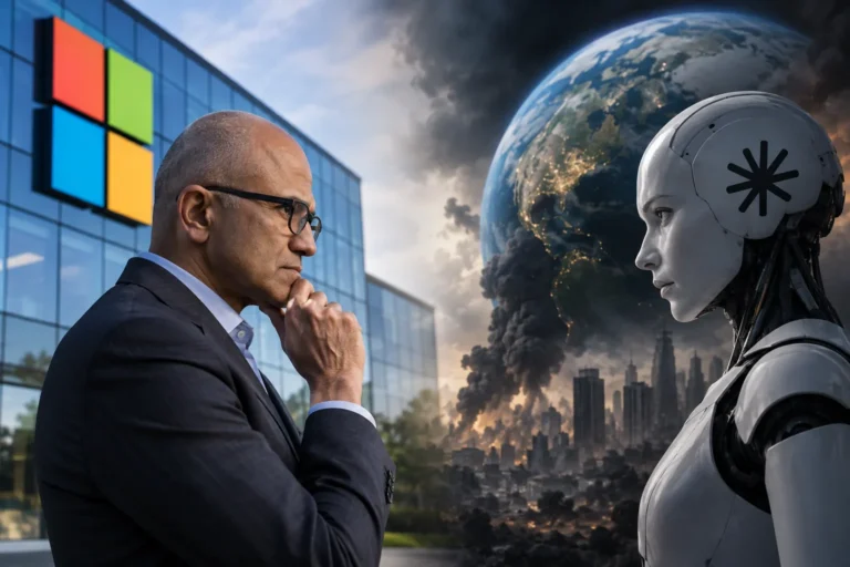 Microsoft says AI rival Anthropic could have 'disastrous impact' on humanity 관련 AI·테크 뉴스 대표 이미지