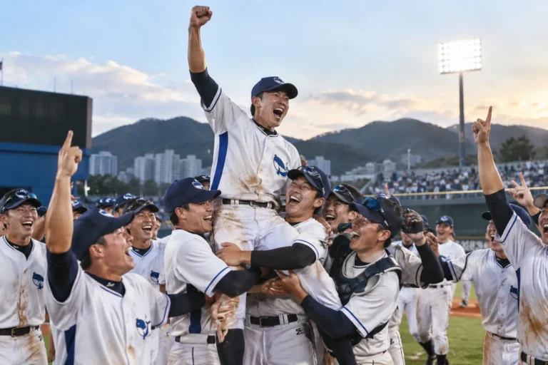 '시민구단 초대형 경사!' 울산 웨일즈, 창단 첫해 KBO 퓨처스 남부리그 우승 확정→새 역사 썼다 - 머니투데이 - 머니투데이 관련 스포츠 뉴스 대표 이미지