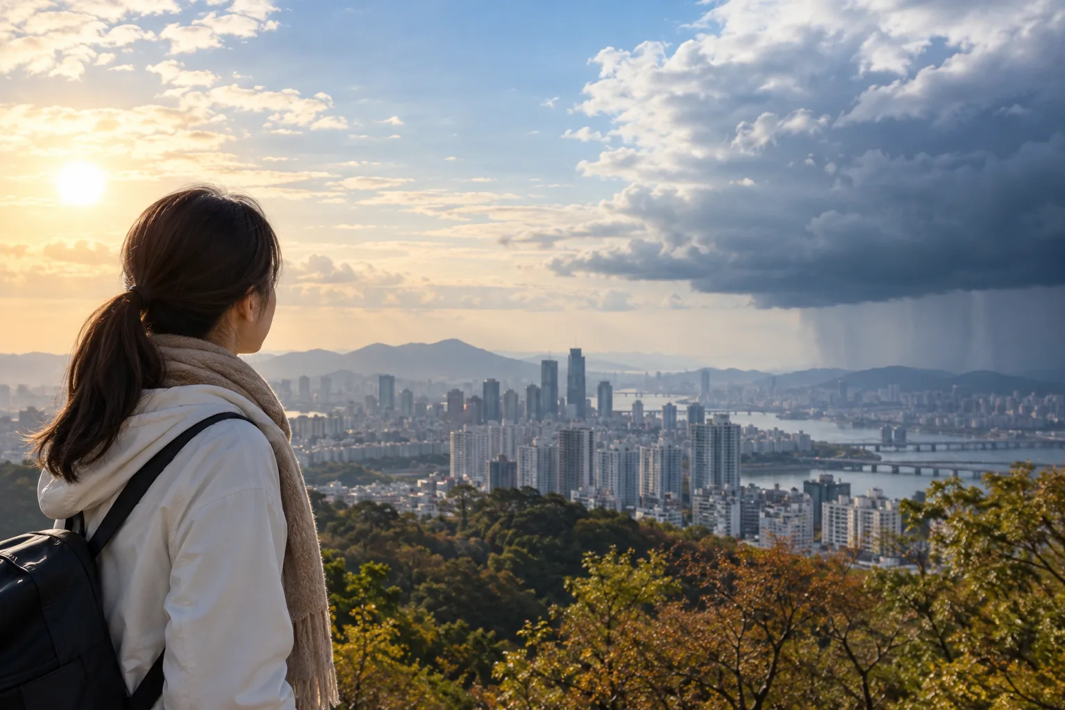 전국 일교차 최대 15도…제주 최대 80㎜ 이상 비 소식 배경과 파장을 설명하는 이미지
