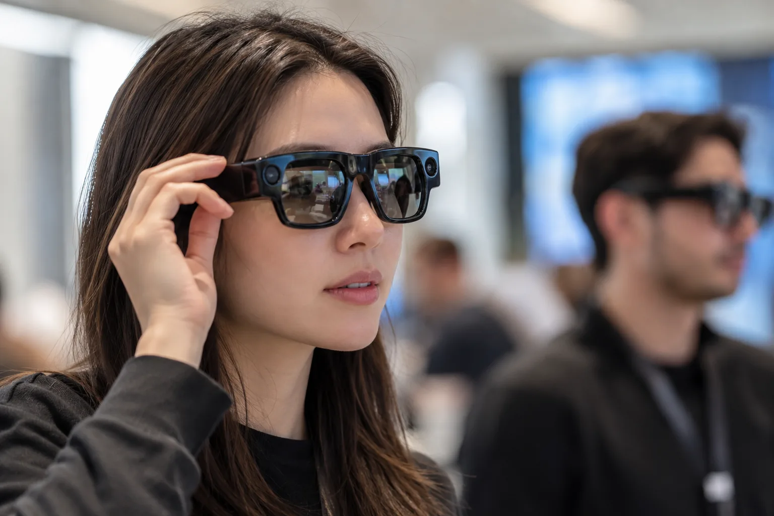 Snap tries to make the case again for its $2,200 smart glasses 배경과 파장을 설명하는 이미지