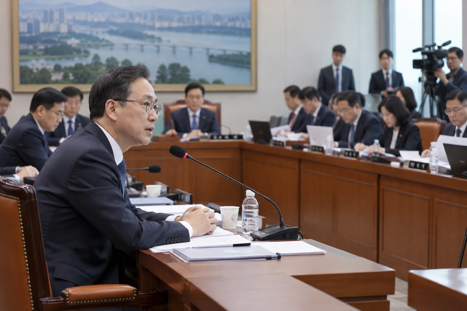 [속보] 국회 재경위, 이형일 장관 후보자 청문보고서 채택 배경과 파장을 설명하는 이미지