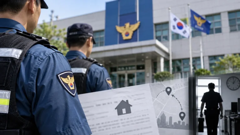 광주 동부서 경찰관들, 위장전입·근무지 이탈 물의 관련 사회 뉴스 대표 이미지