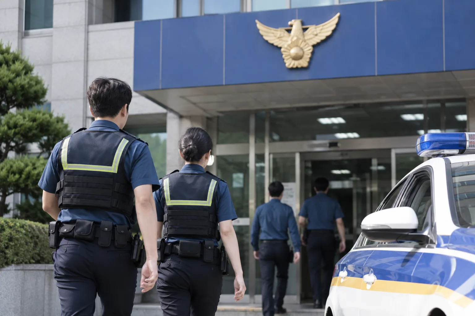 광주 동부서 경찰관들, 위장전입·근무지 이탈 물의 배경과 파장을 설명하는 이미지