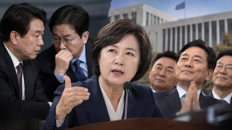 중수청장 임명 두고 '불협화음'…야권선 '추미애 발언' 보곤 감탄 관련 정치 뉴스 대표 이미지
