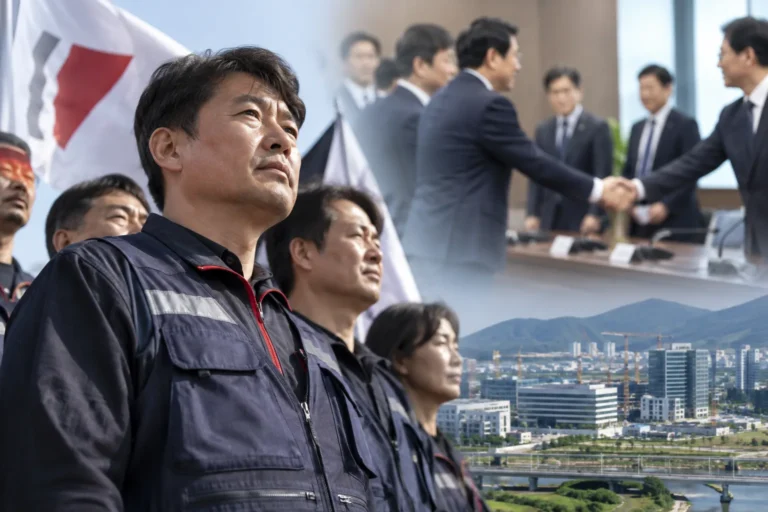 [속보] 민주노총, 메가특구 사회적 대화 참여키로…코로나19 이후 6년만 관련 사회 뉴스 대표 이미지