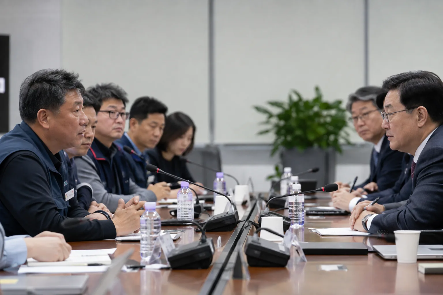 [속보] 민주노총, 메가특구 사회적 대화 참여키로…코로나19 이후 6년만 핵심 내용을 시각화한 이미지