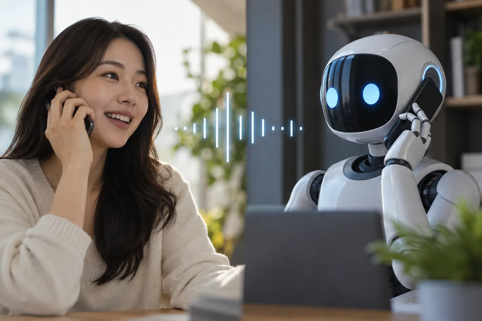 경쟁 AI 에이전트 인스팅트·메타 뮤즈, 통화 기능 추가 핵심 내용을 시각화한 이미지