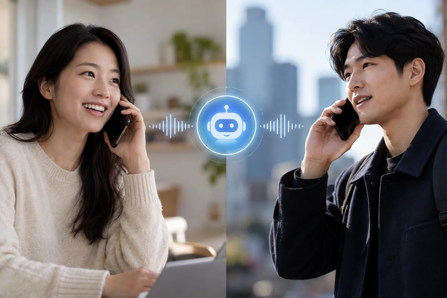 경쟁 AI 에이전트 인스팅트·메타 뮤즈, 통화 기능 추가 배경과 파장을 설명하는 이미지