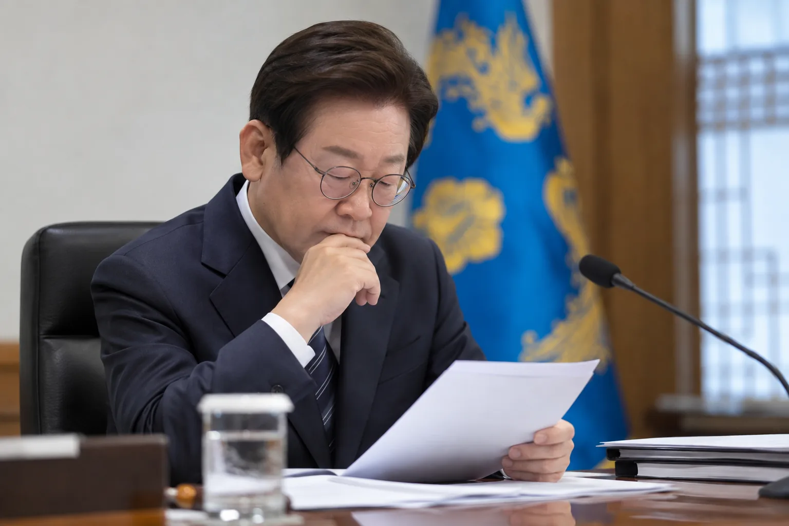 李대통령, 김승원 임명안 고민…내일 회견서 입장 밝히나 배경과 파장을 설명하는 이미지