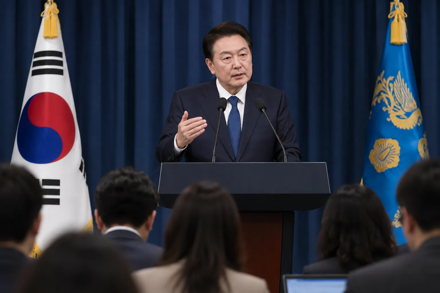 이 대통령, 오늘 대국민 기자회견…주요 현안 입장 밝히나 핵심 내용을 시각화한 이미지